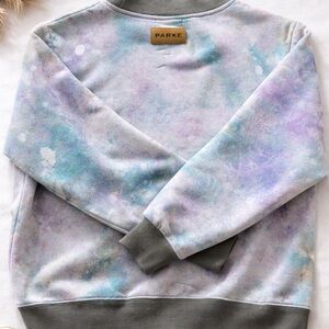 One of a Kind Custom Tie Dye Parke Classic Mockneck